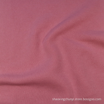 CVC one side brushed Terry fleece fabric